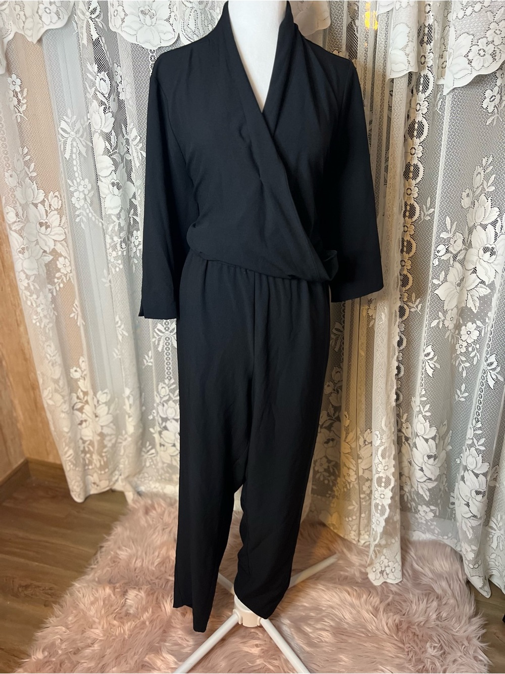 Reitmans Black Jumpsuit Plus Size